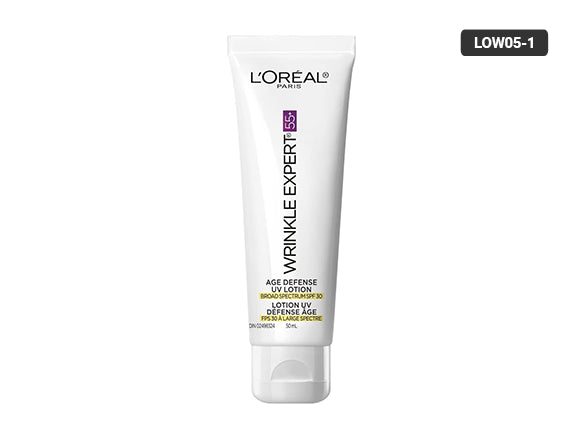 Loreal Wrinkle Expert Age Defense UV Lotion 55+ 50ml in Sri Lanka
